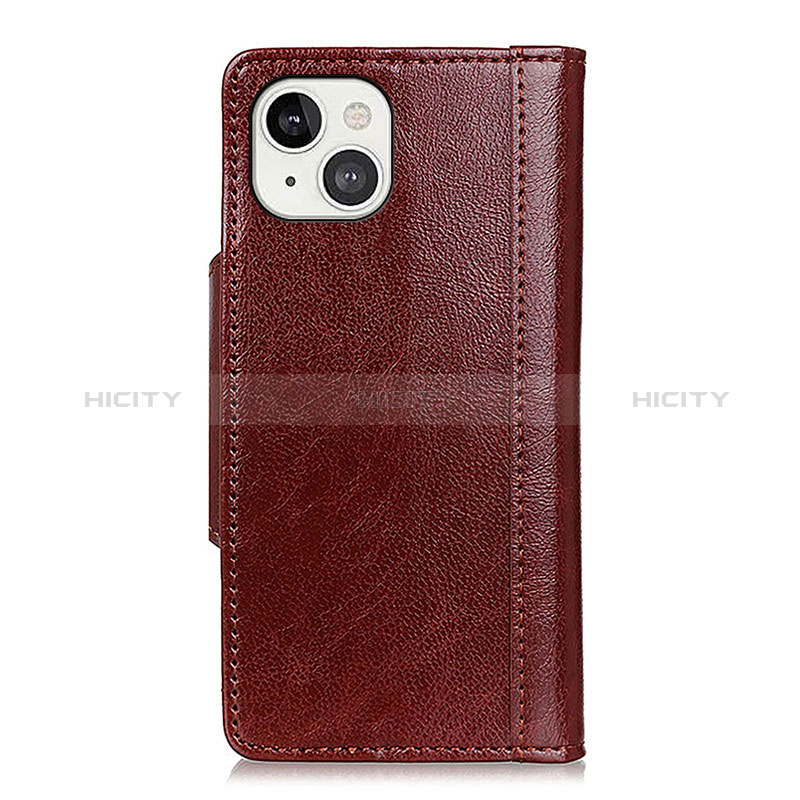 Funda de Cuero Cartera con Soporte Carcasa T15 para Apple iPhone 15