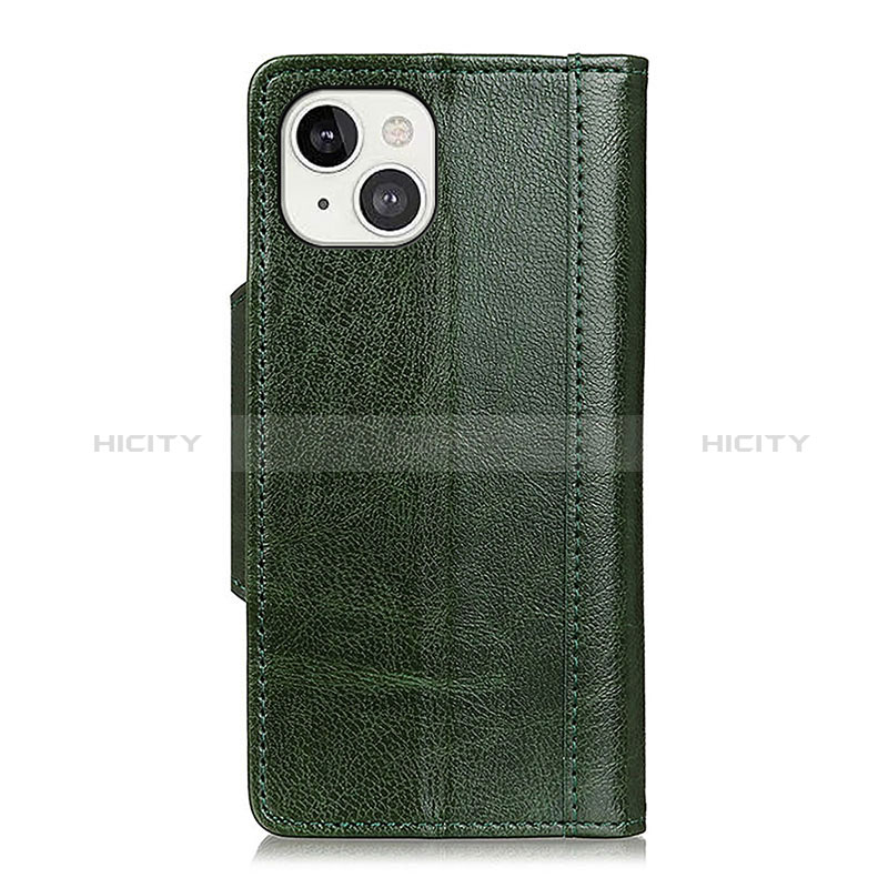 Funda de Cuero Cartera con Soporte Carcasa T15 para Apple iPhone 15