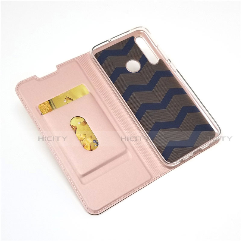 Funda de Cuero Cartera con Soporte Carcasa T15 para Huawei Honor 10i