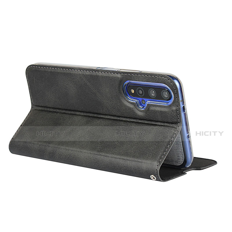 Funda de Cuero Cartera con Soporte Carcasa T15 para Huawei Honor 20S