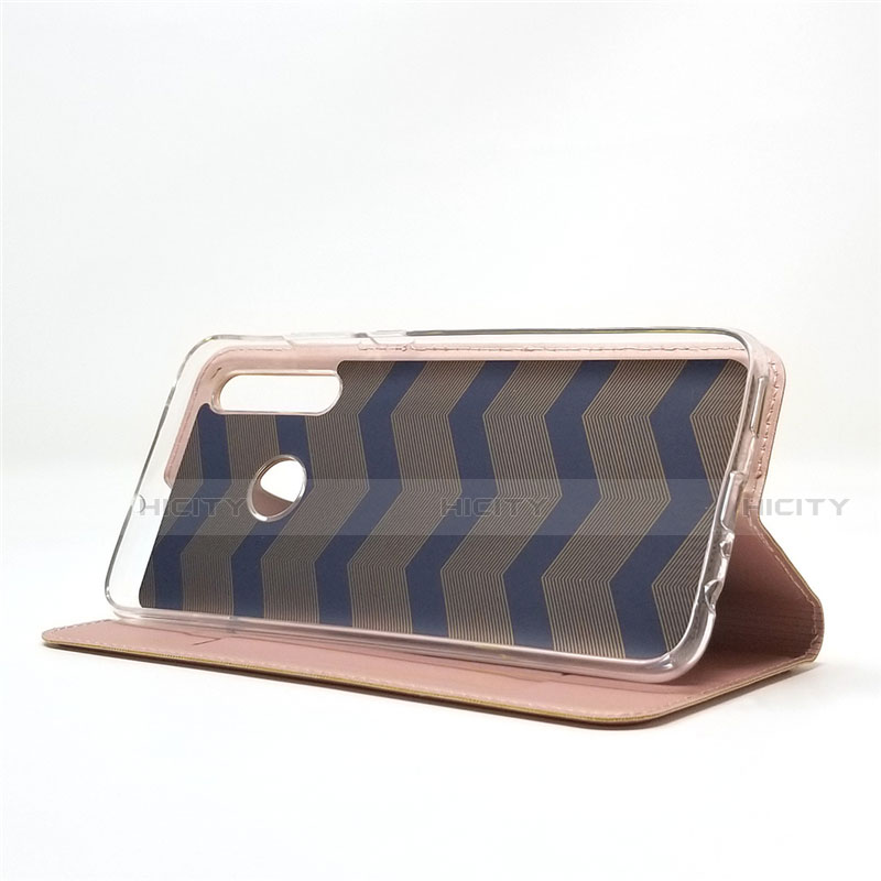 Funda de Cuero Cartera con Soporte Carcasa T15 para Huawei P Smart+ Plus (2019)