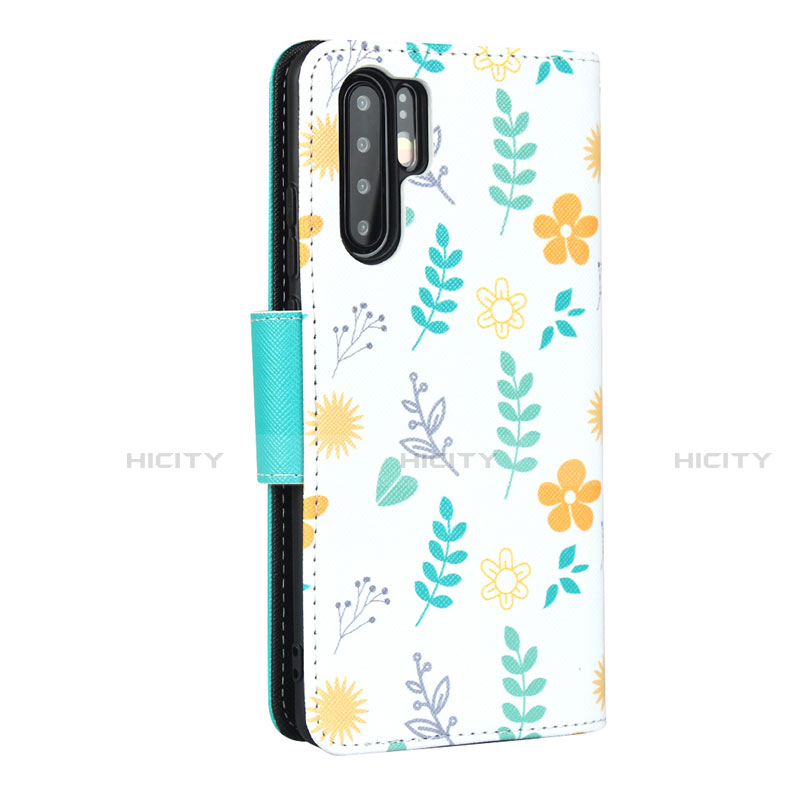 Funda de Cuero Cartera con Soporte Carcasa T15 para Huawei P30 Pro New Edition