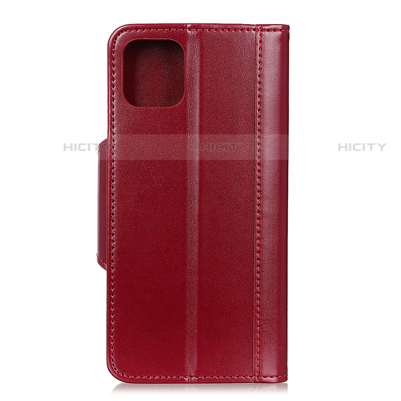 Funda de Cuero Cartera con Soporte Carcasa T15 para Xiaomi Mi 11 5G Rojo