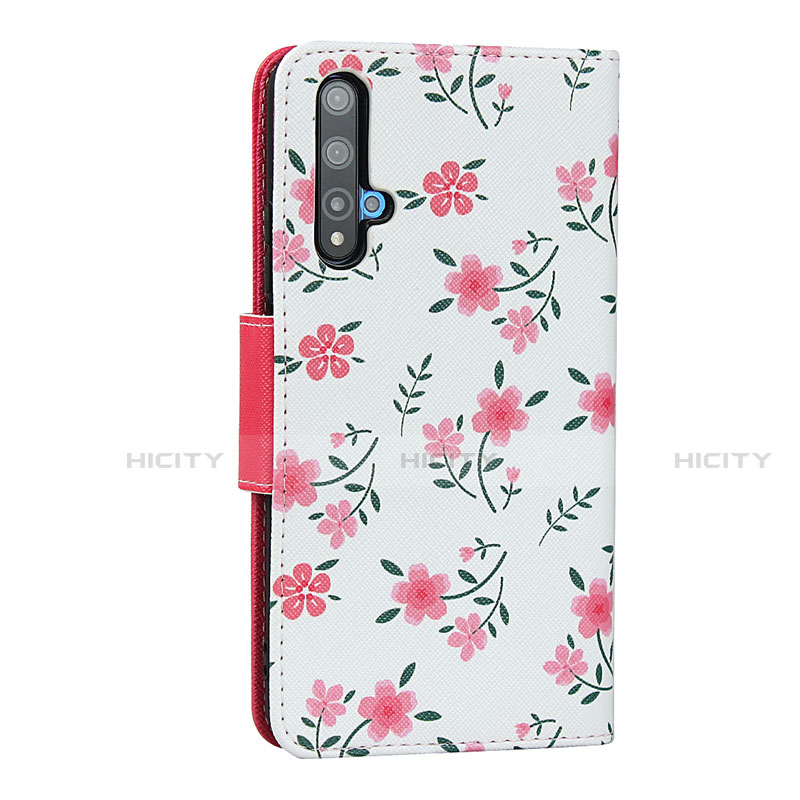 Funda de Cuero Cartera con Soporte Carcasa T16 para Huawei Nova 5T