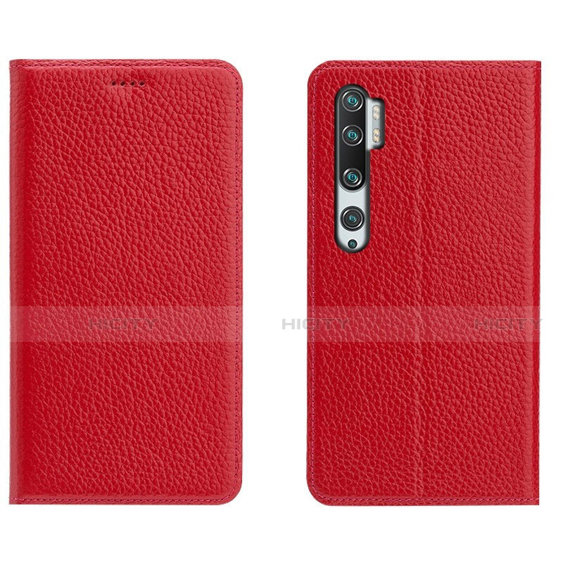 Funda de Cuero Cartera con Soporte Carcasa T16 para Xiaomi Mi Note 10