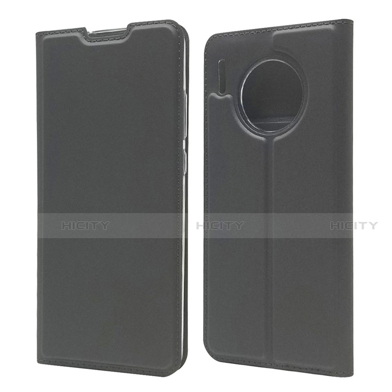 Funda de Cuero Cartera con Soporte Carcasa T17 para Huawei Mate 30 Negro