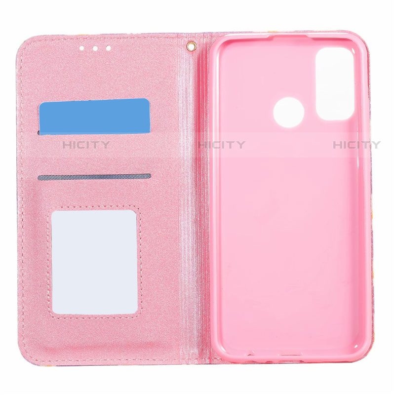 Funda de Cuero Cartera con Soporte Carcasa T17 para Huawei Nova Lite 3 Plus