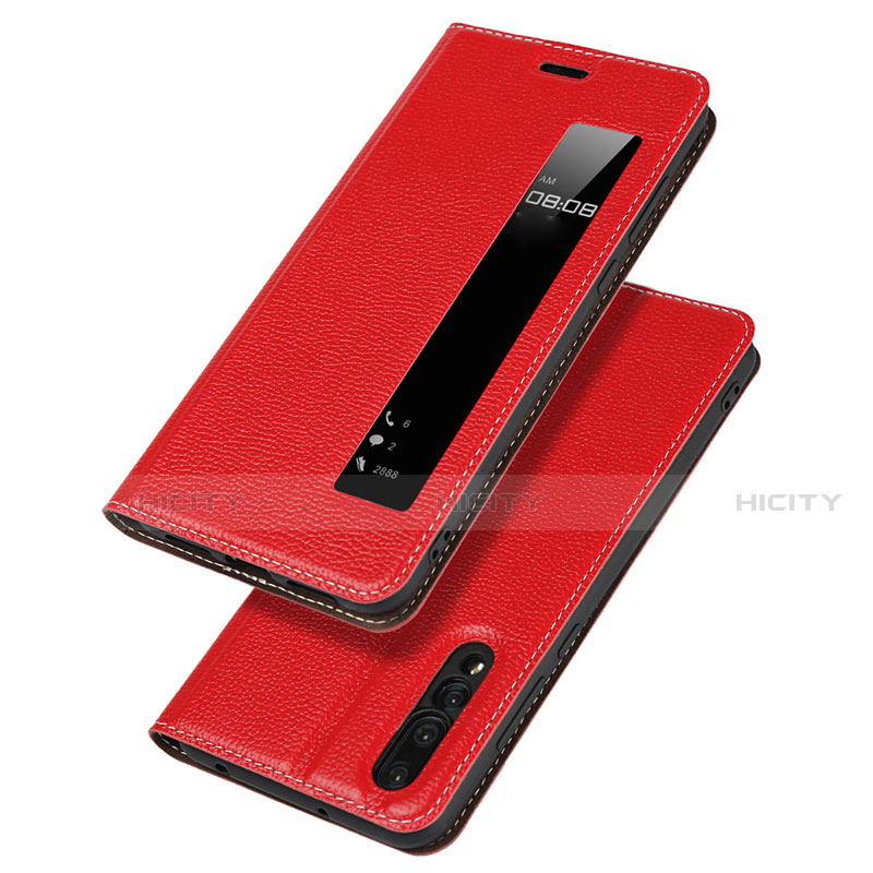 Funda de Cuero Cartera con Soporte Carcasa T17 para Huawei P20 Pro