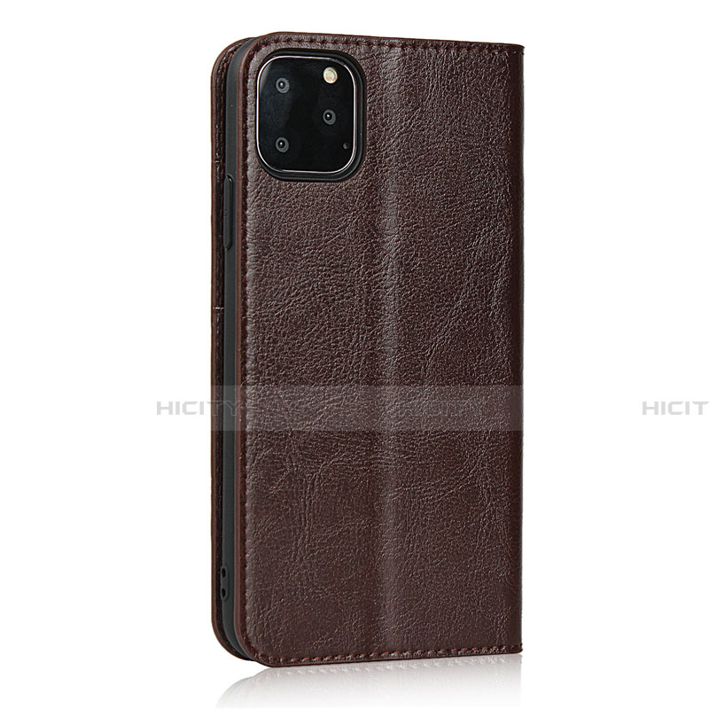 Funda de Cuero Cartera con Soporte Carcasa T18 para Apple iPhone 11 Pro