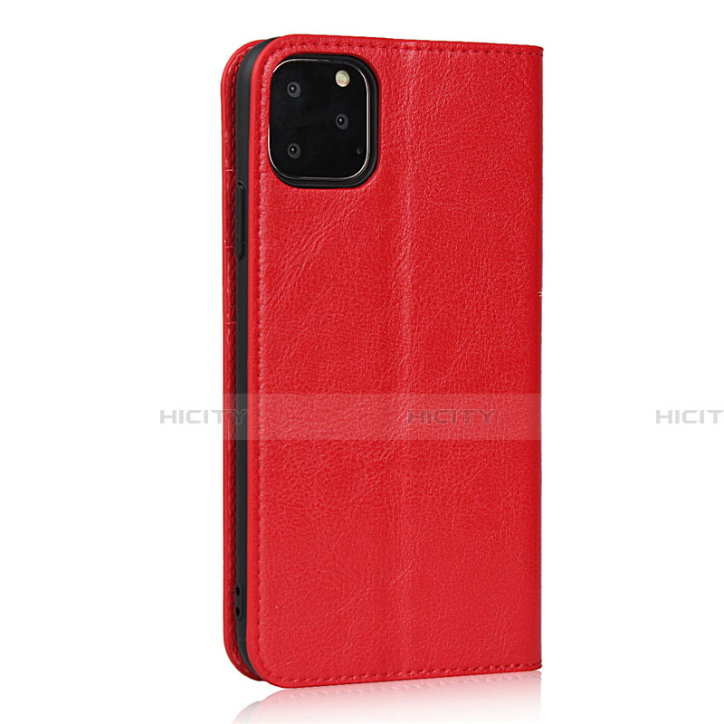 Funda de Cuero Cartera con Soporte Carcasa T18 para Apple iPhone 11 Pro