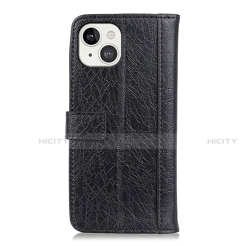 Funda de Cuero Cartera con Soporte Carcasa T18 para Apple iPhone 13