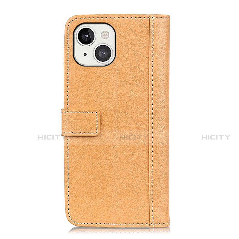 Funda de Cuero Cartera con Soporte Carcasa T18 para Apple iPhone 13