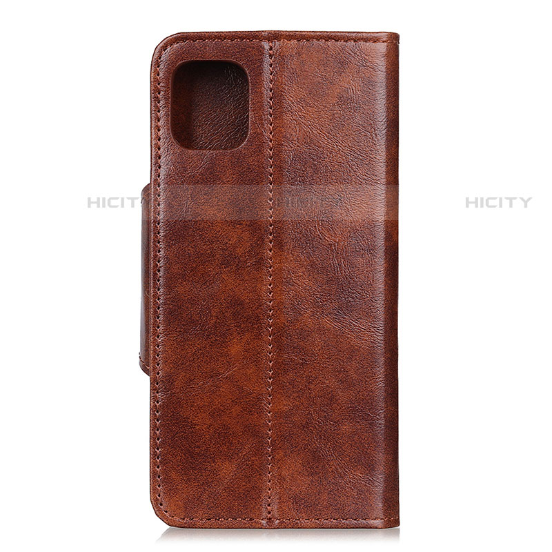 Funda de Cuero Cartera con Soporte Carcasa T18 para Xiaomi Mi 11 Lite 4G Marron Claro