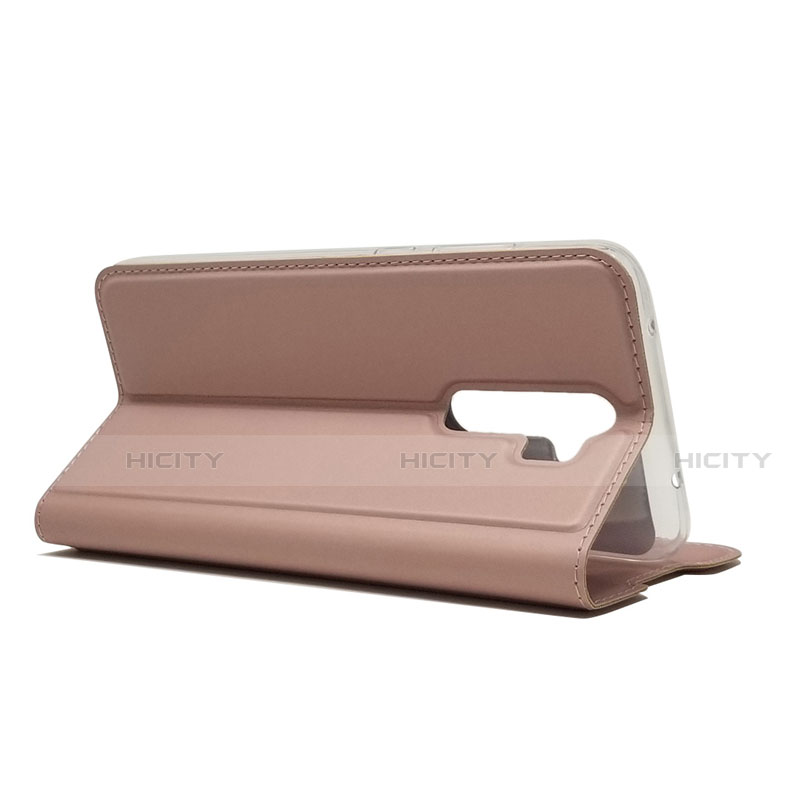 Funda de Cuero Cartera con Soporte Carcasa T18 para Xiaomi Redmi Note 8 Pro