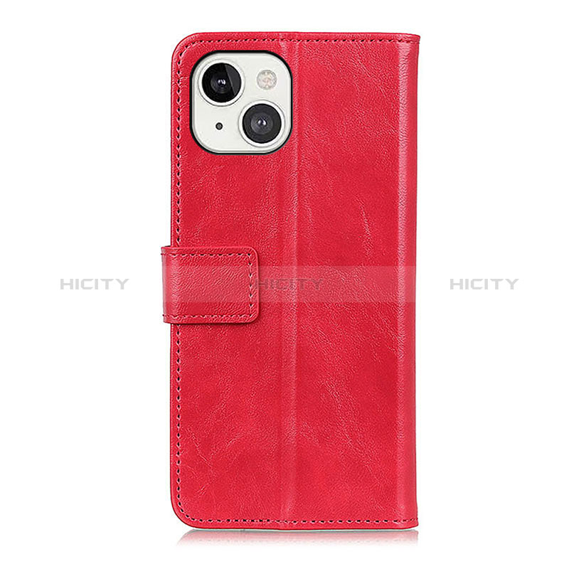 Funda de Cuero Cartera con Soporte Carcasa T20 para Apple iPhone 15