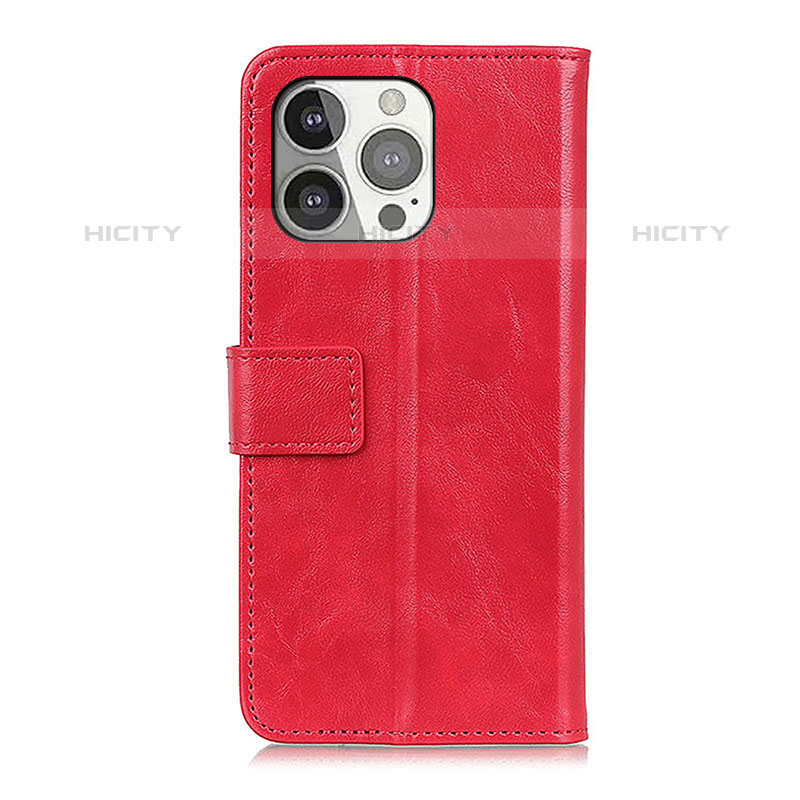 Funda de Cuero Cartera con Soporte Carcasa T20 para Apple iPhone 15 Pro