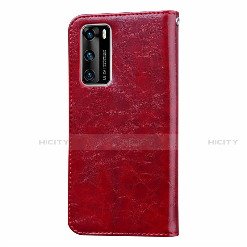 Funda de Cuero Cartera con Soporte Carcasa T20 para Huawei P40