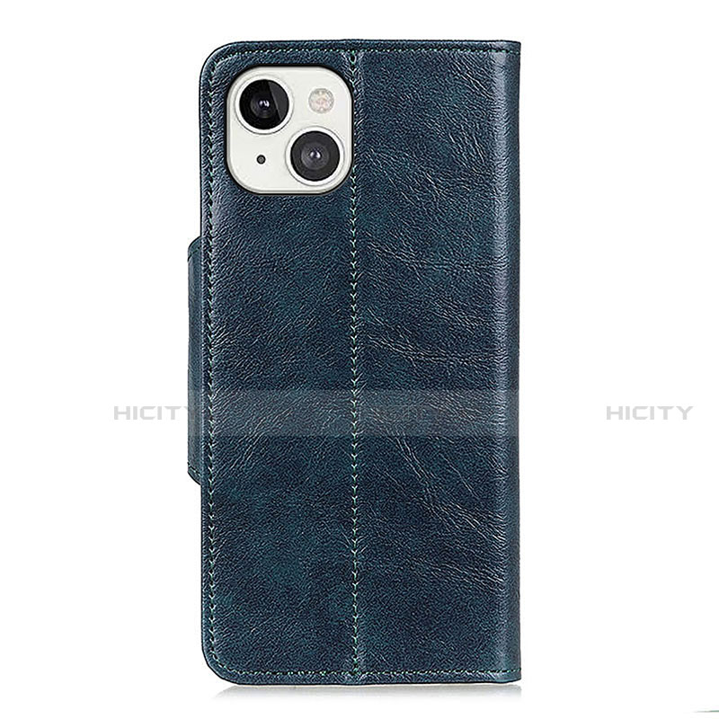 Funda de Cuero Cartera con Soporte Carcasa T21 para Apple iPhone 13