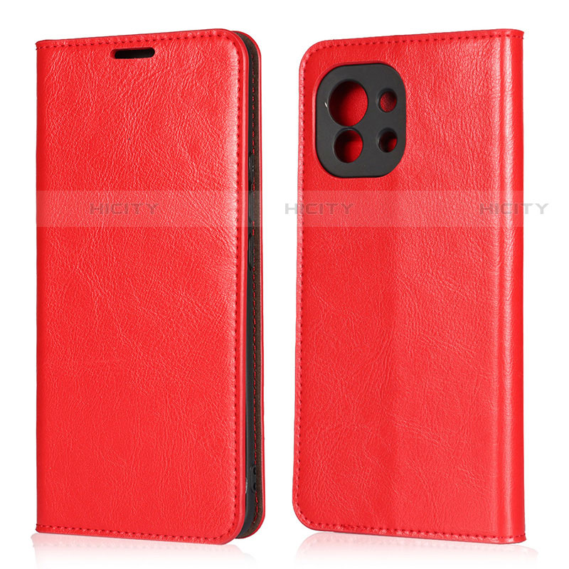 Funda de Cuero Cartera con Soporte Carcasa T21 para Xiaomi Mi 11 Lite 4G