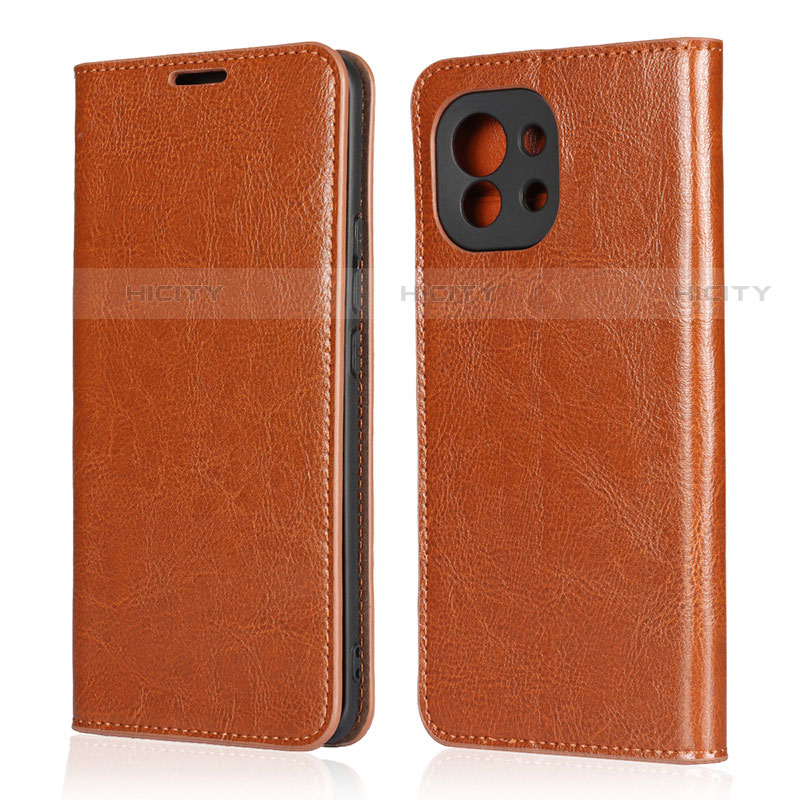 Funda de Cuero Cartera con Soporte Carcasa T21 para Xiaomi Mi 11 Lite 4G