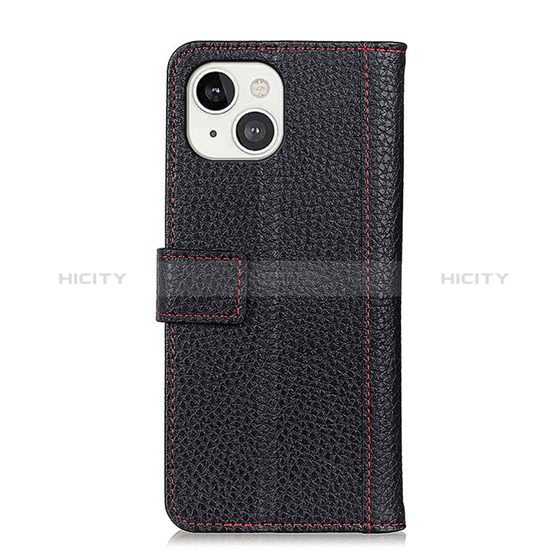 Funda de Cuero Cartera con Soporte Carcasa T23 para Apple iPhone 15