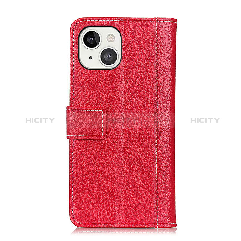 Funda de Cuero Cartera con Soporte Carcasa T23 para Apple iPhone 15