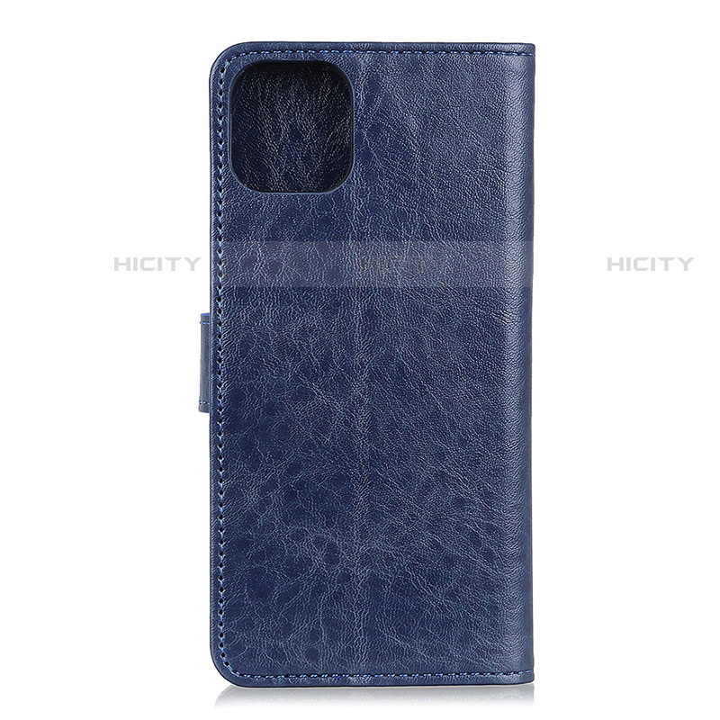 Funda de Cuero Cartera con Soporte Carcasa T26 para Xiaomi Mi 11 5G Azul