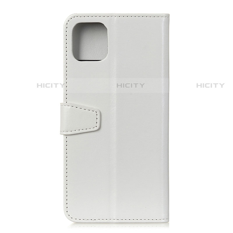 Funda de Cuero Cartera con Soporte Carcasa T28 para Xiaomi Mi 11 5G Blanco