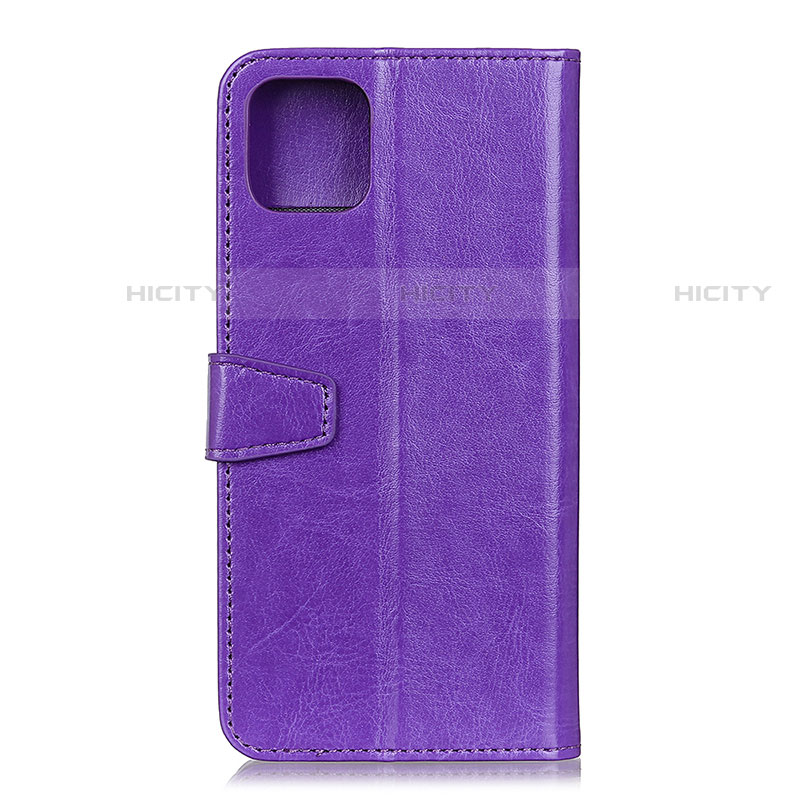 Funda de Cuero Cartera con Soporte Carcasa T28 para Xiaomi Mi 11 5G Morado