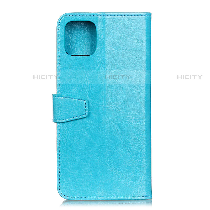 Funda de Cuero Cartera con Soporte Carcasa T28 para Xiaomi Mi 11 Lite 4G Azul Cielo