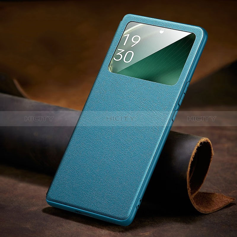 Funda de Cuero Cartera con Soporte Carcasa TB1 para Oppo Find X6 Pro 5G