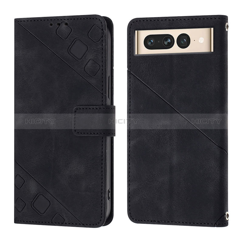 Funda de Cuero Cartera con Soporte Carcasa Y01B para Google Pixel 7 Pro 5G