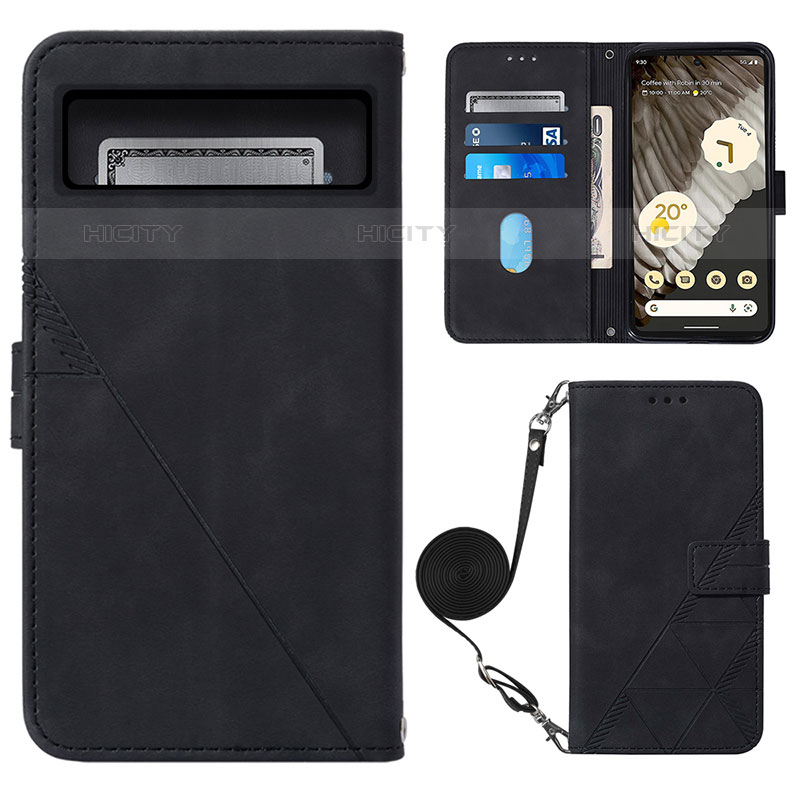 Funda de Cuero Cartera con Soporte Carcasa Y01B para Google Pixel 8 5G