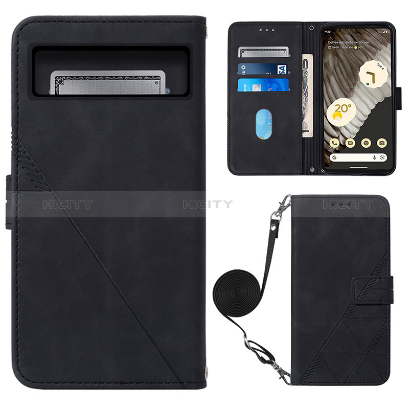 Funda de Cuero Cartera con Soporte Carcasa Y01B para Google Pixel 8 Pro 5G