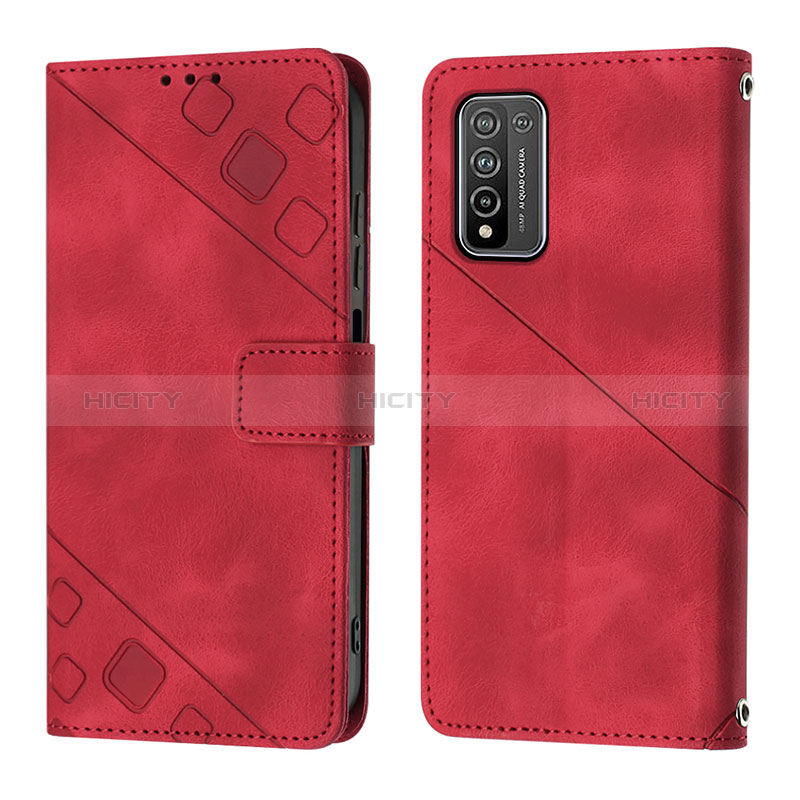 Funda de Cuero Cartera con Soporte Carcasa Y01B para Huawei Honor 10X Lite