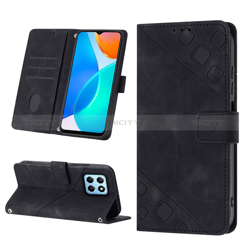 Funda de Cuero Cartera con Soporte Carcasa Y01B para Huawei Honor 70 Lite 5G