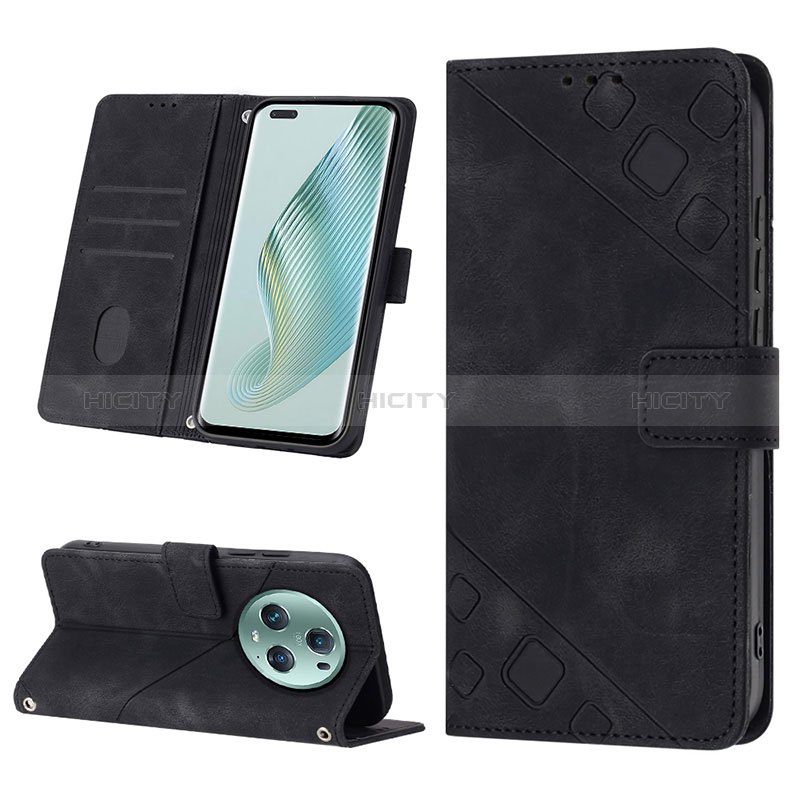 Funda de Cuero Cartera con Soporte Carcasa Y01B para Huawei Honor Magic5 Pro 5G