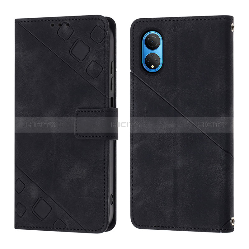 Funda de Cuero Cartera con Soporte Carcasa Y01B para Huawei Honor X7