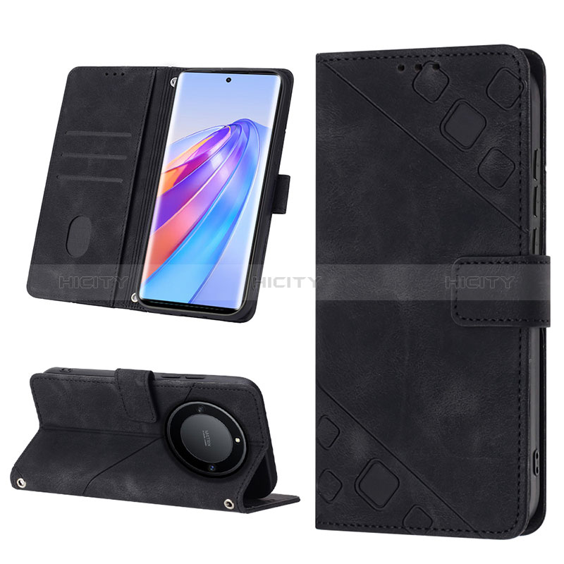 Funda de Cuero Cartera con Soporte Carcasa Y01B para Huawei Honor X9a 5G