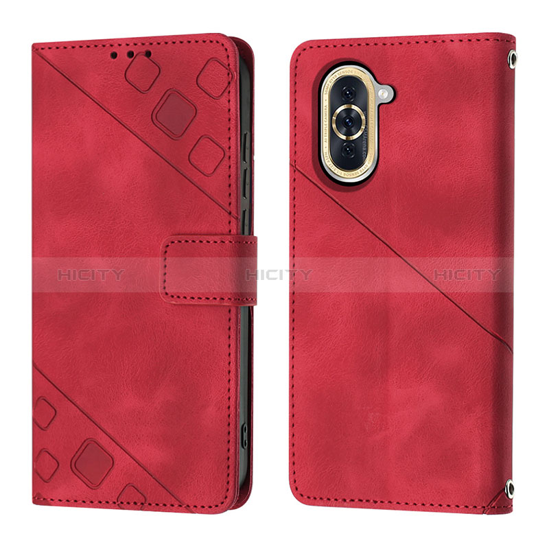 Funda de Cuero Cartera con Soporte Carcasa Y01B para Huawei Nova 10