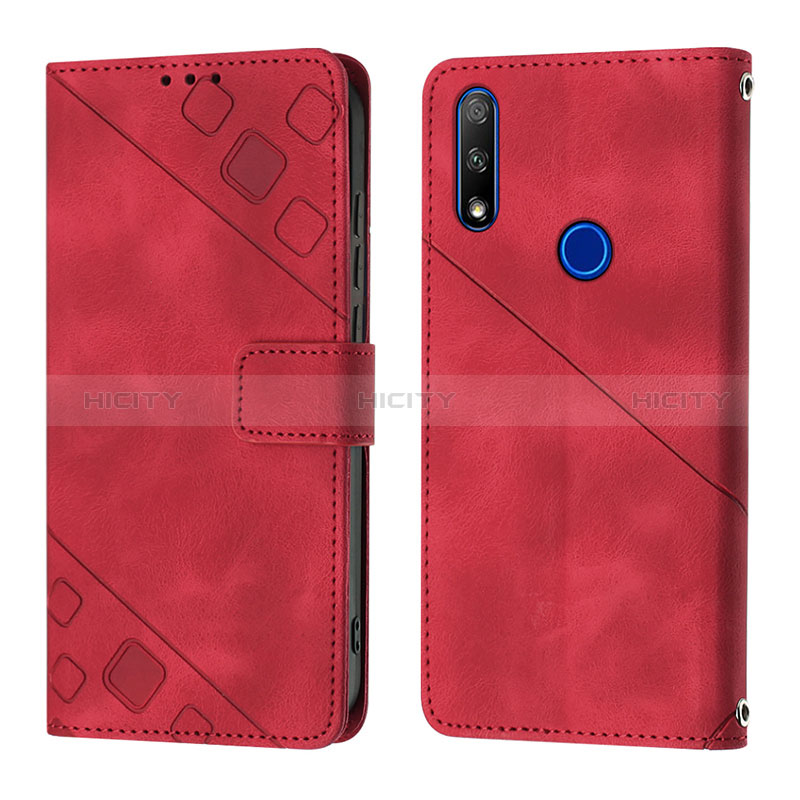 Funda de Cuero Cartera con Soporte Carcasa Y01B para Huawei P Smart Z (2019)