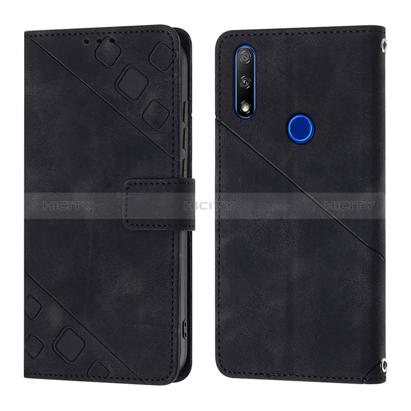 Funda de Cuero Cartera con Soporte Carcasa Y01B para Huawei P Smart Z (2019)