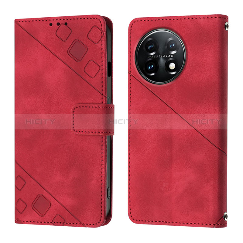 Funda de Cuero Cartera con Soporte Carcasa Y01B para OnePlus 11 5G