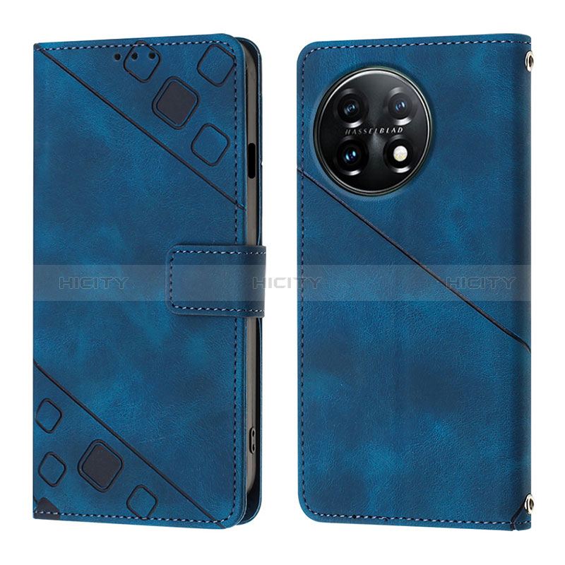 Funda de Cuero Cartera con Soporte Carcasa Y01B para OnePlus 11 5G