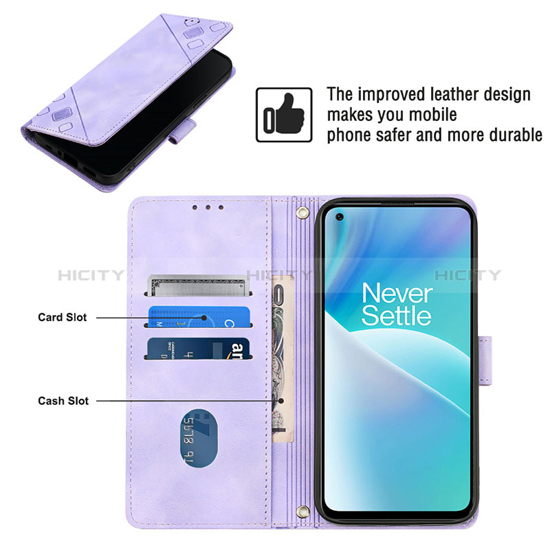 Funda de Cuero Cartera con Soporte Carcasa Y01B para OnePlus Nord 2T 5G