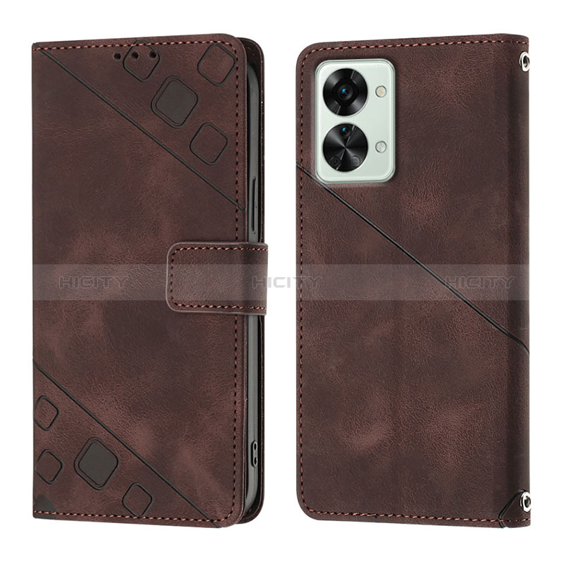 Funda de Cuero Cartera con Soporte Carcasa Y01B para OnePlus Nord 2T 5G