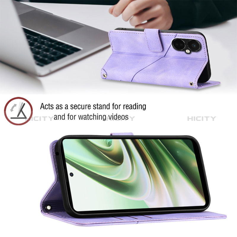 Funda de Cuero Cartera con Soporte Carcasa Y01B para OnePlus Nord CE 3 Lite 5G