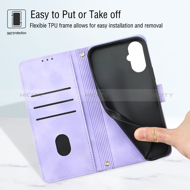 Funda de Cuero Cartera con Soporte Carcasa Y01B para OnePlus Nord CE 3 Lite 5G