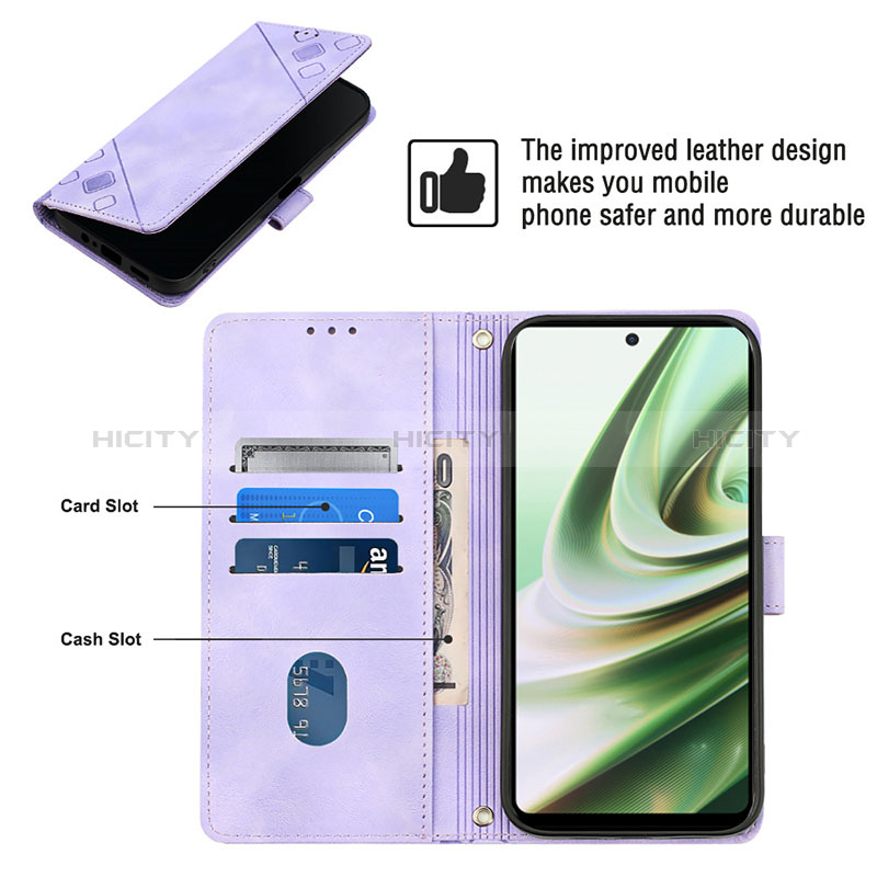 Funda de Cuero Cartera con Soporte Carcasa Y01B para OnePlus Nord CE 3 Lite 5G