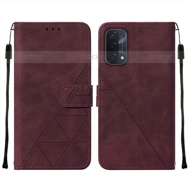 Funda de Cuero Cartera con Soporte Carcasa Y01B para OnePlus Nord N200 5G